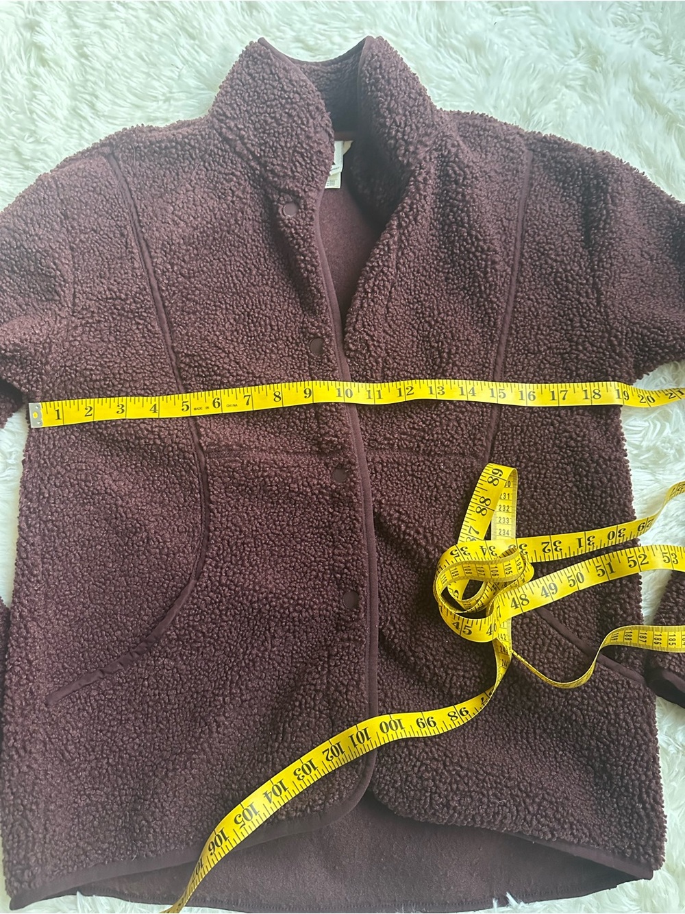 Avalanche Sherpa Fleece Jacket - Sz S - Picture 7 of 7